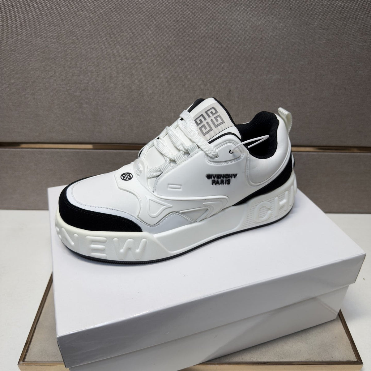 Givenchy Layered Panel Sneakers — side